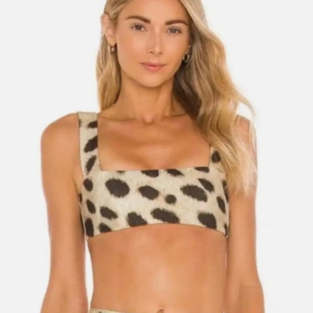 WEWOREWHAT Leopard Print Set M